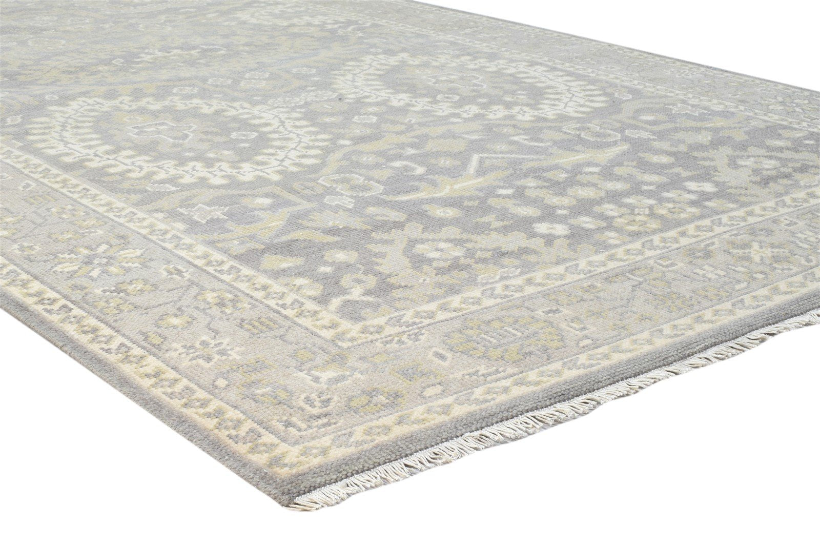Brown Wool Rug 6' X 9' Persian Hand Knotted Indian Oriental Room Size Carpet 7864092164245