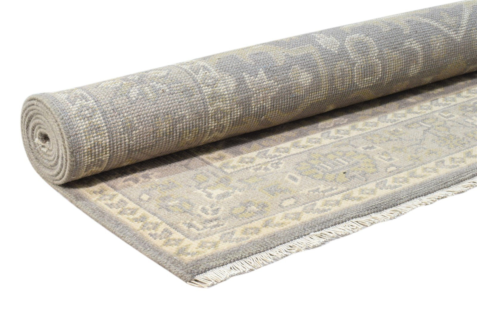 Brown Wool Rug 6' X 9' Persian Hand Knotted Indian Oriental Room Size Carpet 7864092164245