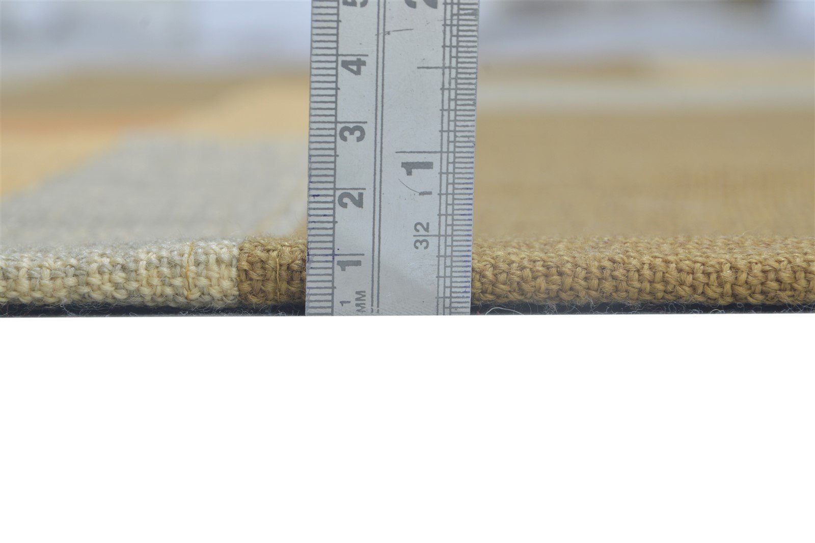 Brown Wool / Silk Rug 5X7 Modern Jacquard Loom Scandinavian Geometric Room Size 7864178573461