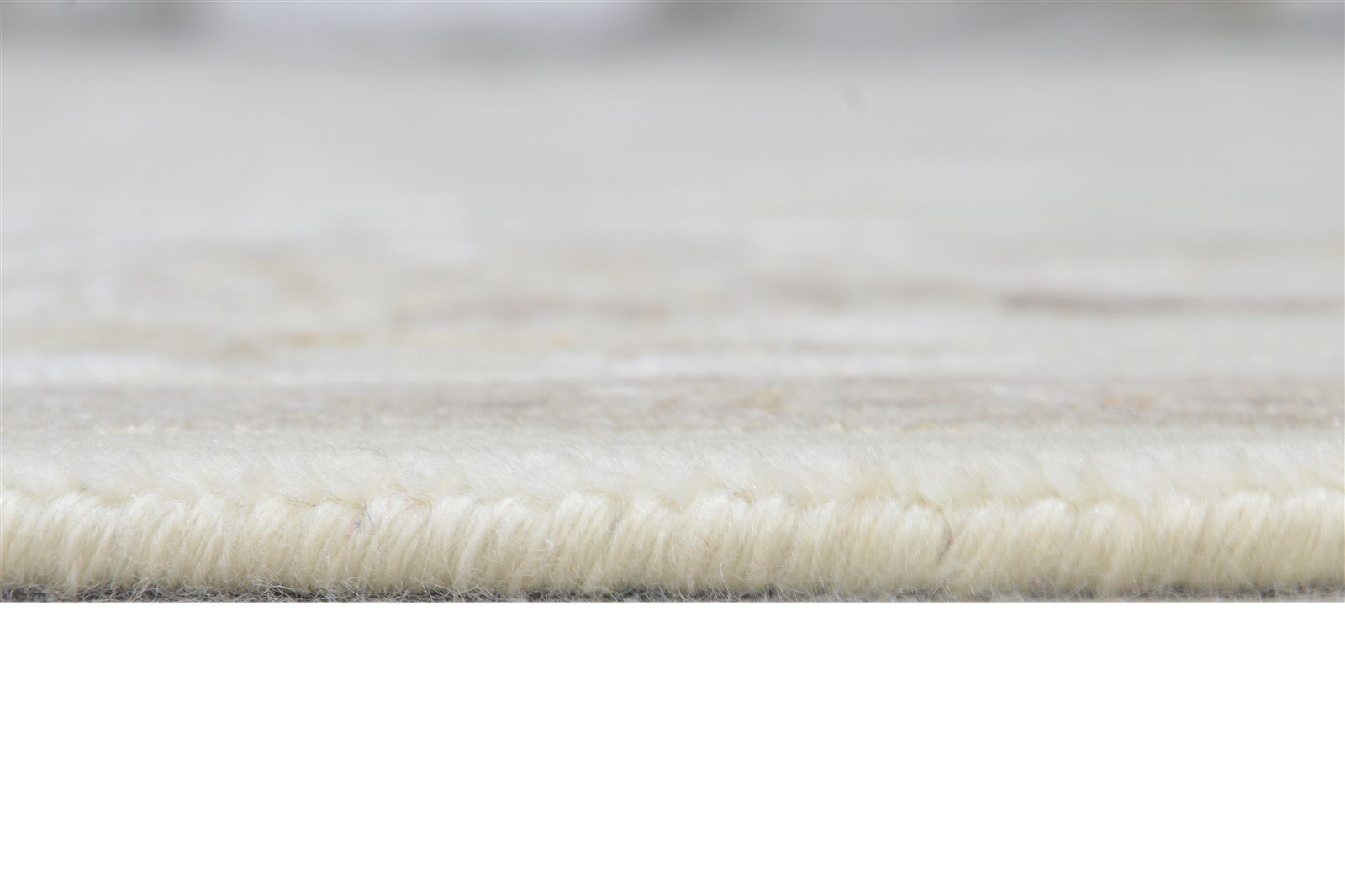 Candace 6X8 Rug Wool / Silk Cream Persien Hand Knotted Abbuson Oriental 7865125929109