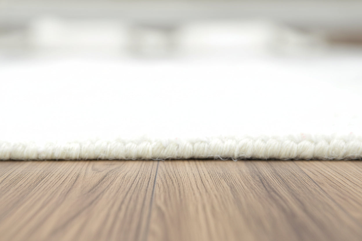 Capitola Handmade Grey Soft Rug | Modern Abstract Linear Grids Checks Area Rug 9121454981269