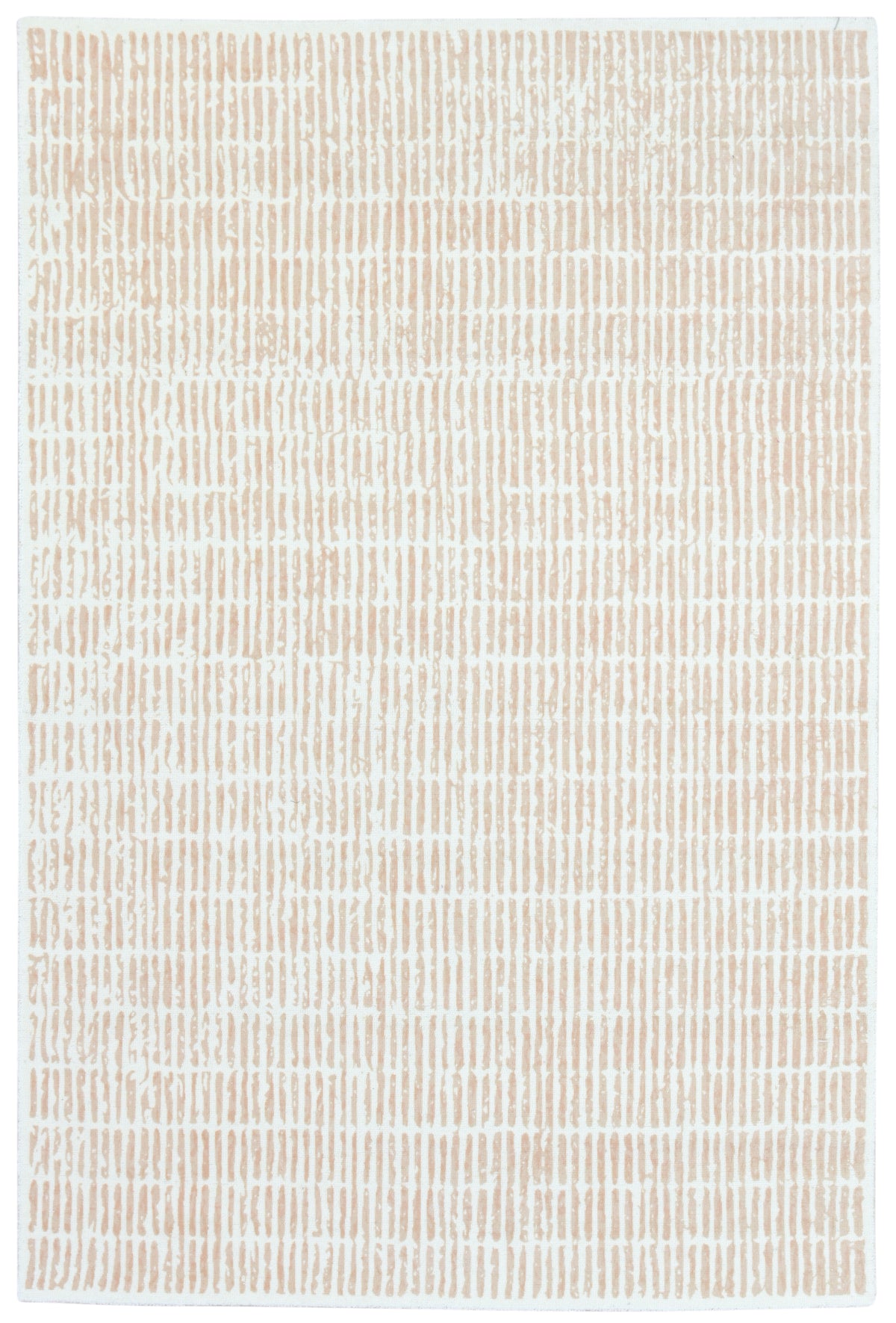 Capitolara Handmade Beige Soft Rug – Modern Abstract Linear Grids Checks Area Rug 9121444888725