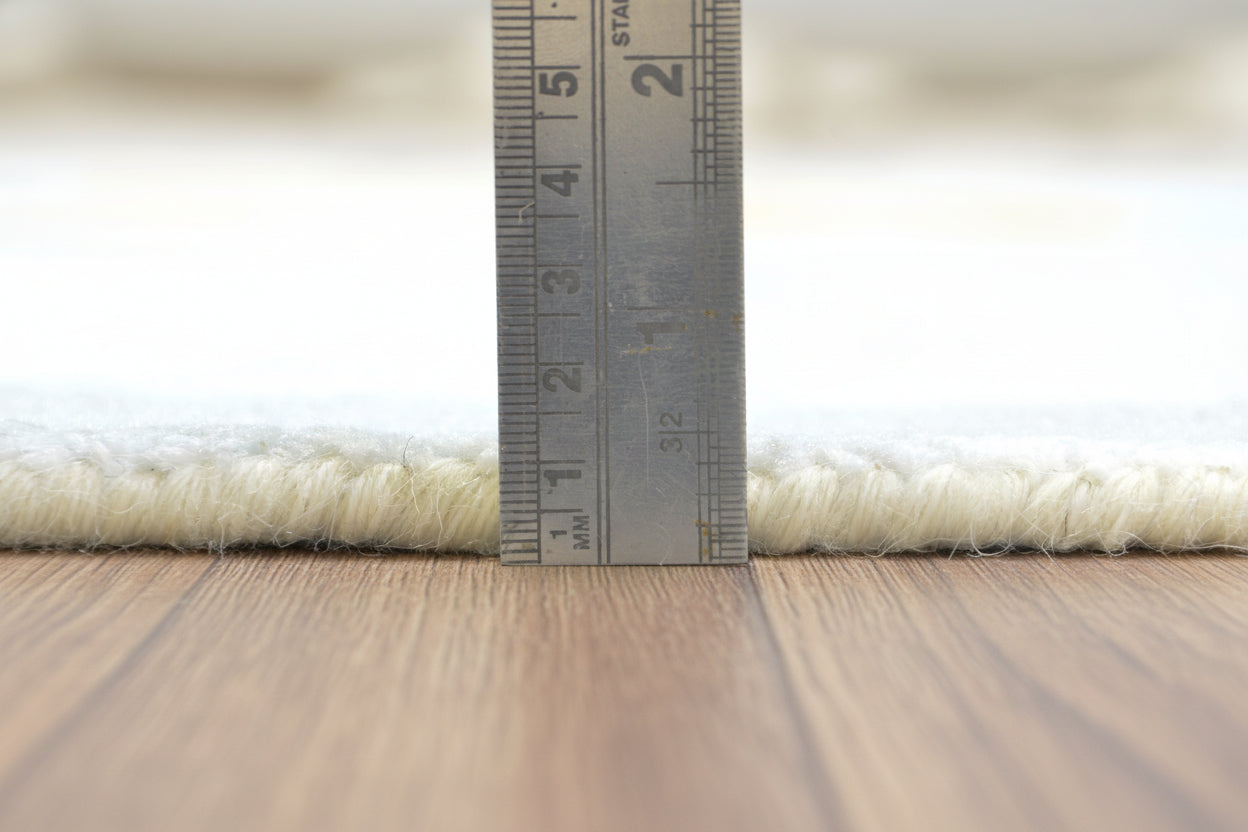 Celestial Rainbow Sky Blue Handmade Kids Rug – Cloud & Sunshine Nursery Rug 9080513331349