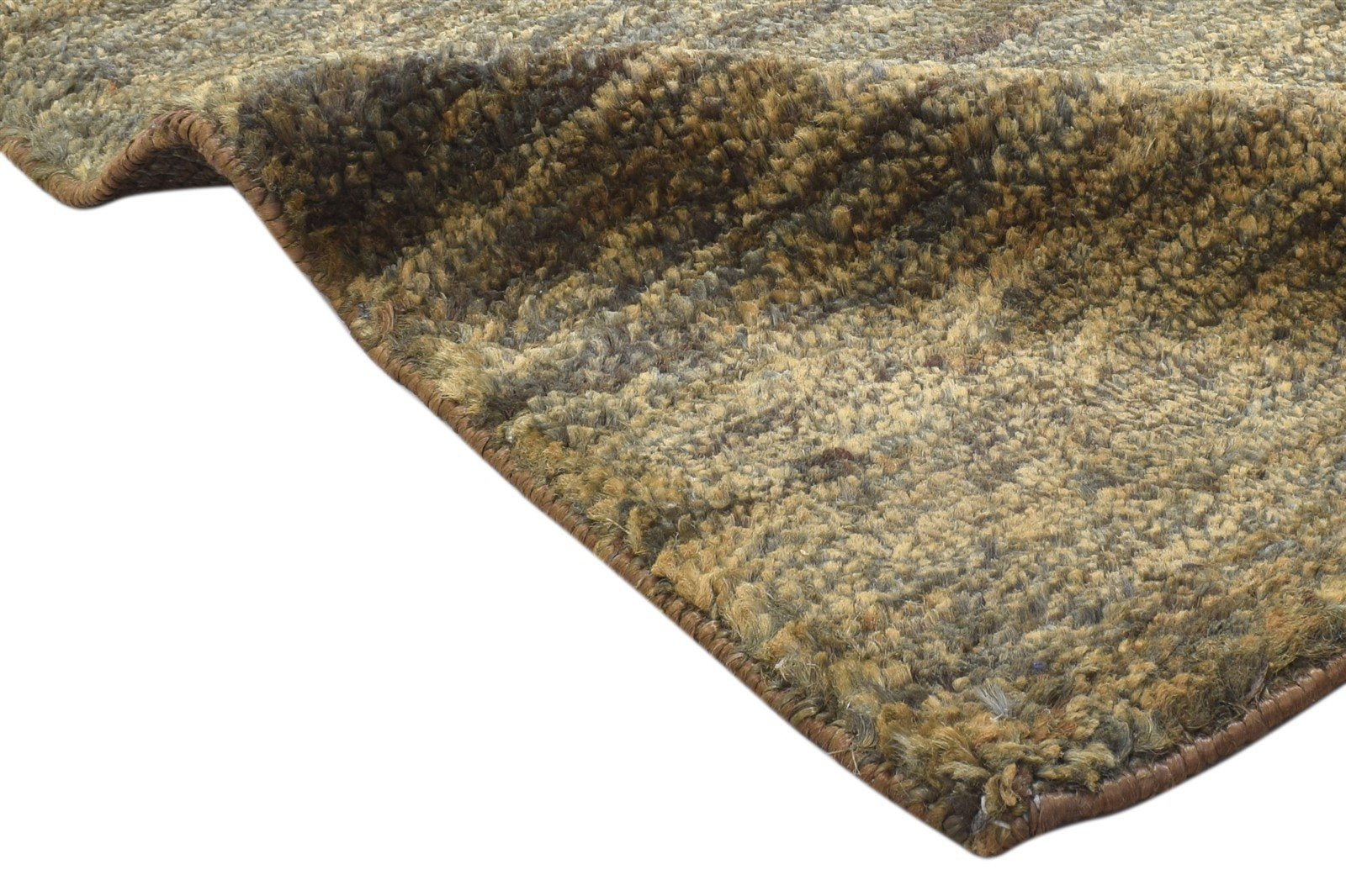 Charcoal Jute Rug 2' X 3' Modern Hand Knotted Scandinavian Solid Small Carpet 7864100782229