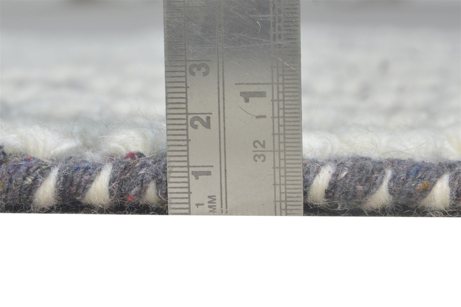 Charcoal New Zealand Wool Rug 3X5 Modern Hand Woven Scandinavian Nordic Small 7865180356757