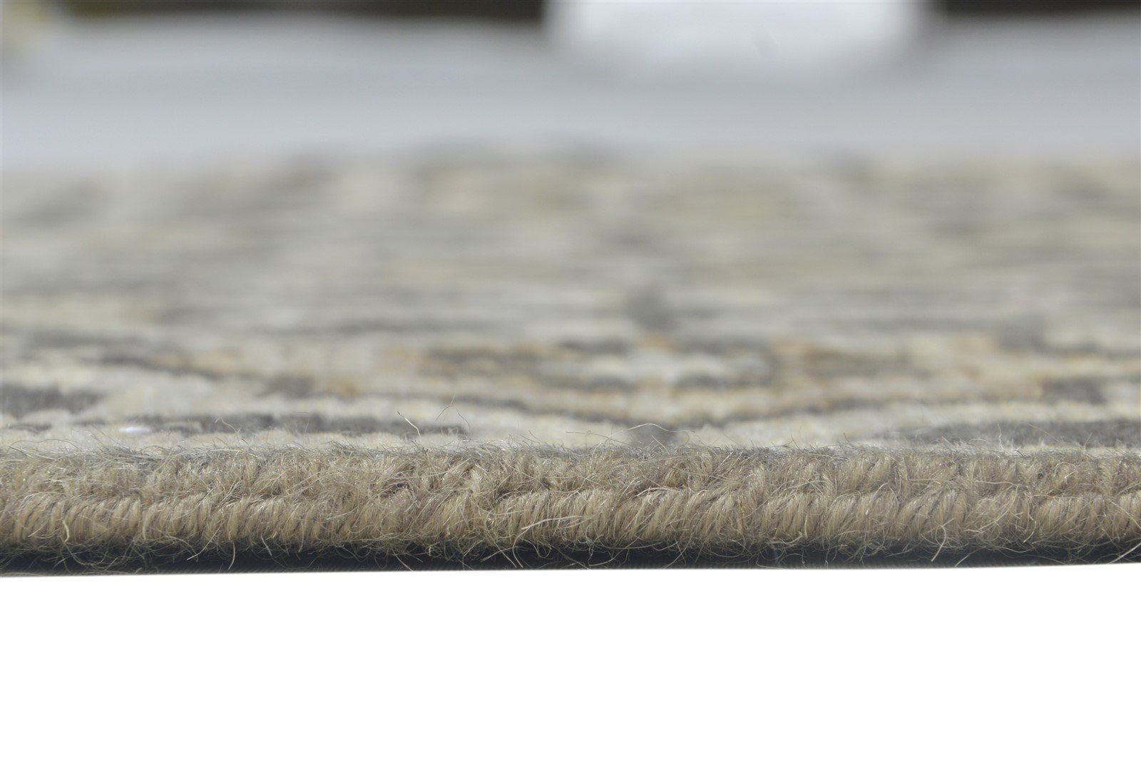 Charcoal Wool Rug 2'6 X 3' Modern Hand Knotted Moroccan Trellis Small Carpet 7864118182037