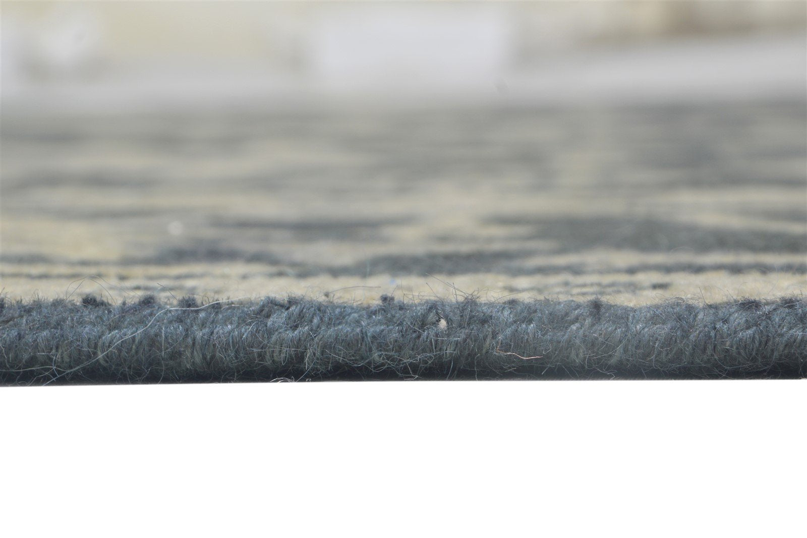 Charcoal Wool Rug 5' X 7' Persian Hand Knotted Oushak Oriental Room Size Carpet 7864103731349