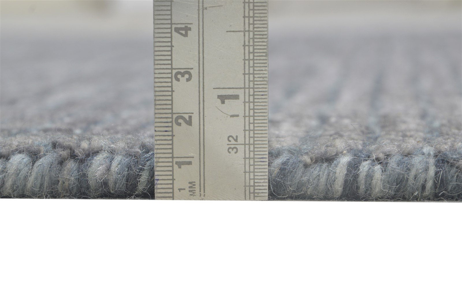 Charcoal Wool / Silk Rug 4X6 Modern Handloom Scandinavian Solid Room Size 7864162713749