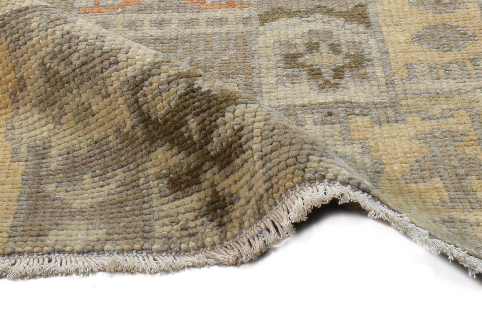 Cherin Hand Knotted Brown Wool Rug 2' X 2' Persian Kazak Oriental   7864119066773