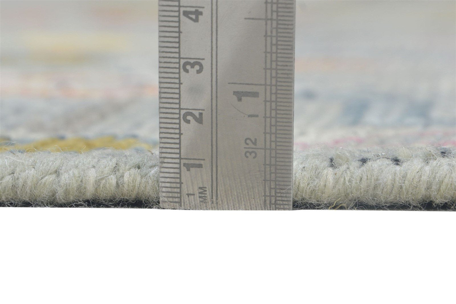 Colorful Modern Multicolor Oushak Rug Grey Wool Persian hand knotted Rug large Area Rug 8613893701781
