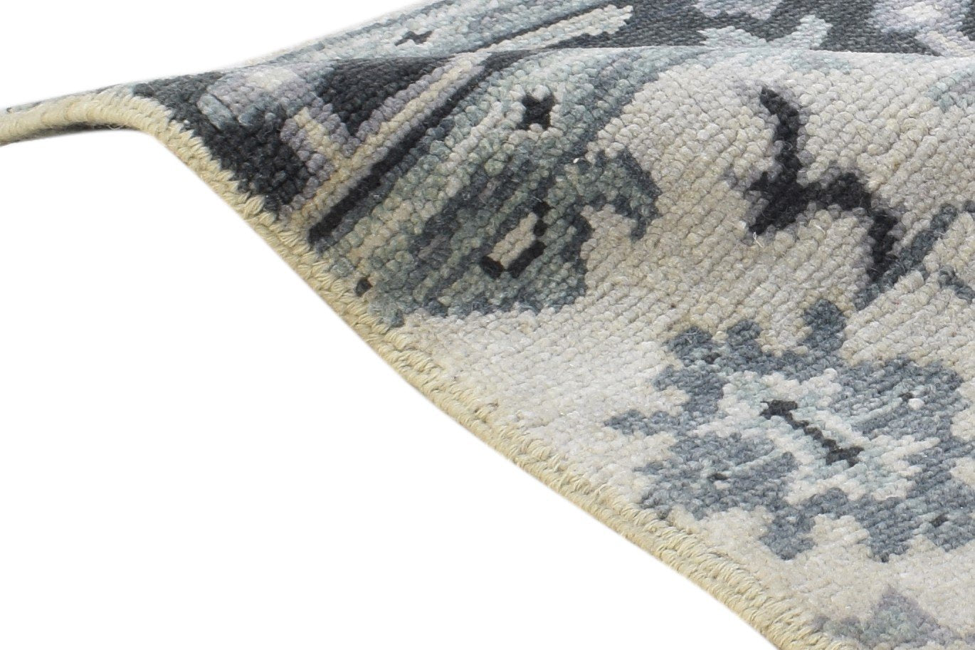 Cornelia 2' X 2' Rug Wool Sand Persian Hand Knotted Oushak Oriental   7864848580757