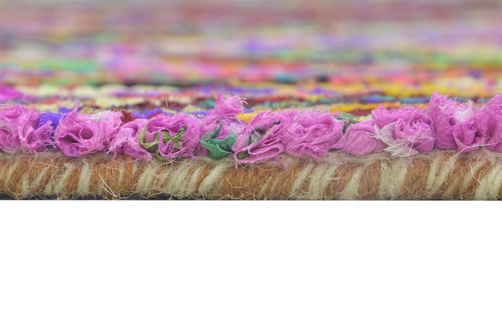 Cotton Polyester Multi Color Rug 5X8 Modern Hand Woven Bohemian Trellis Rug 7864336646293