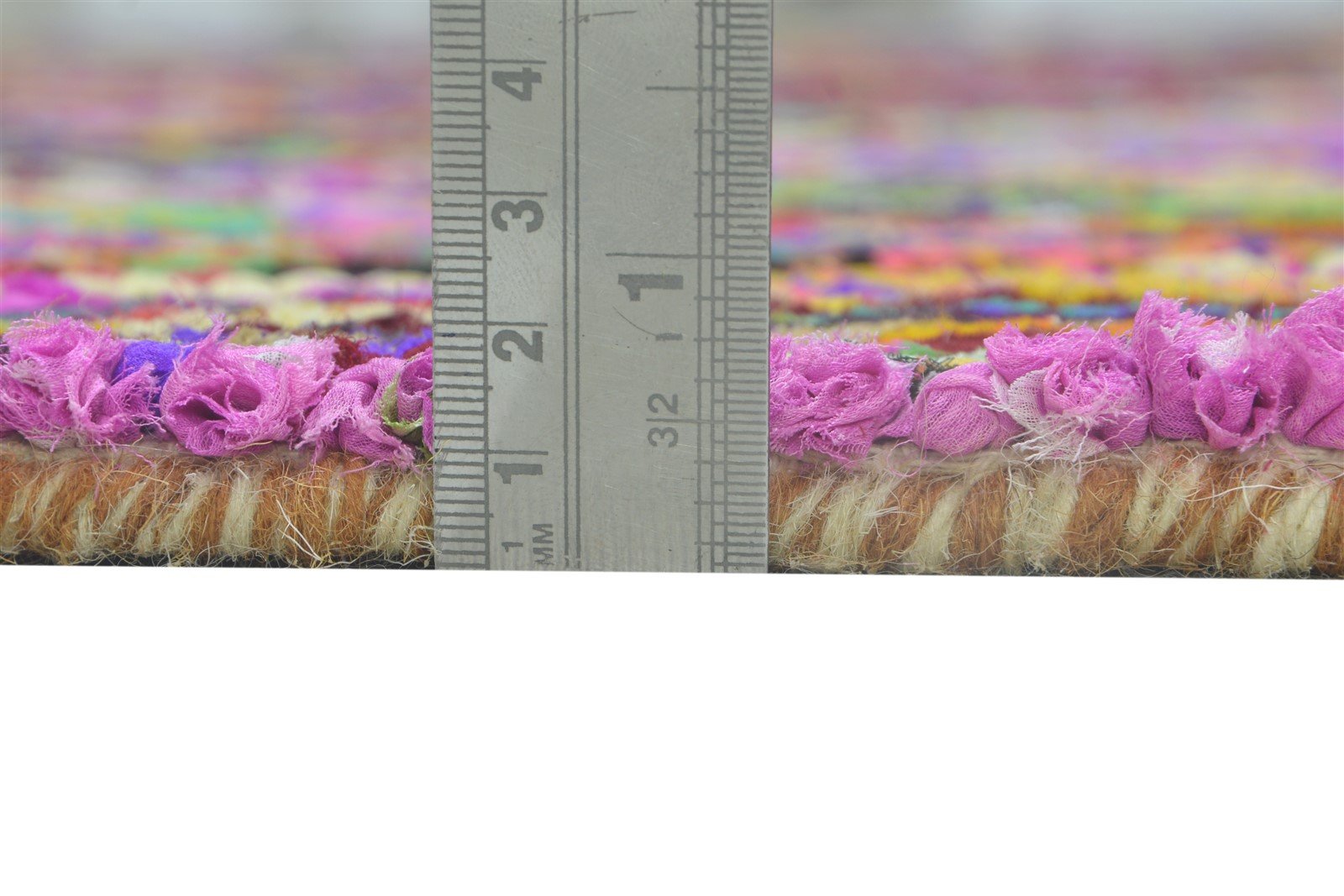Cotton Polyester Multi Color Rug 5X8 Modern Hand Woven Bohemian Trellis Rug 7864336646293