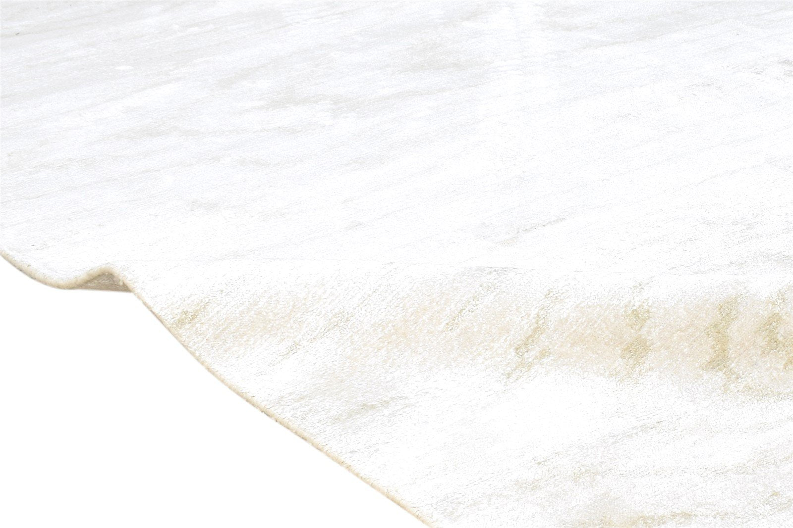 Cream Silk Rug 6' X 9' Modern Hand Knotted American Swirls Room Size Carpet 7865067274389