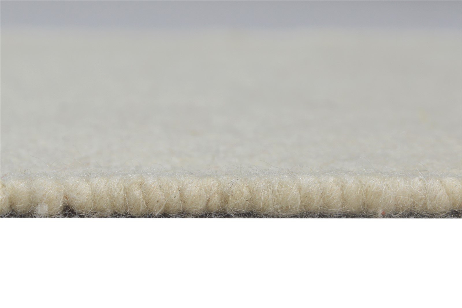 Cream Wool Rug 2' X 4' Modern Dhurrie Scandinavian Solid Small Carpet 7865167806613