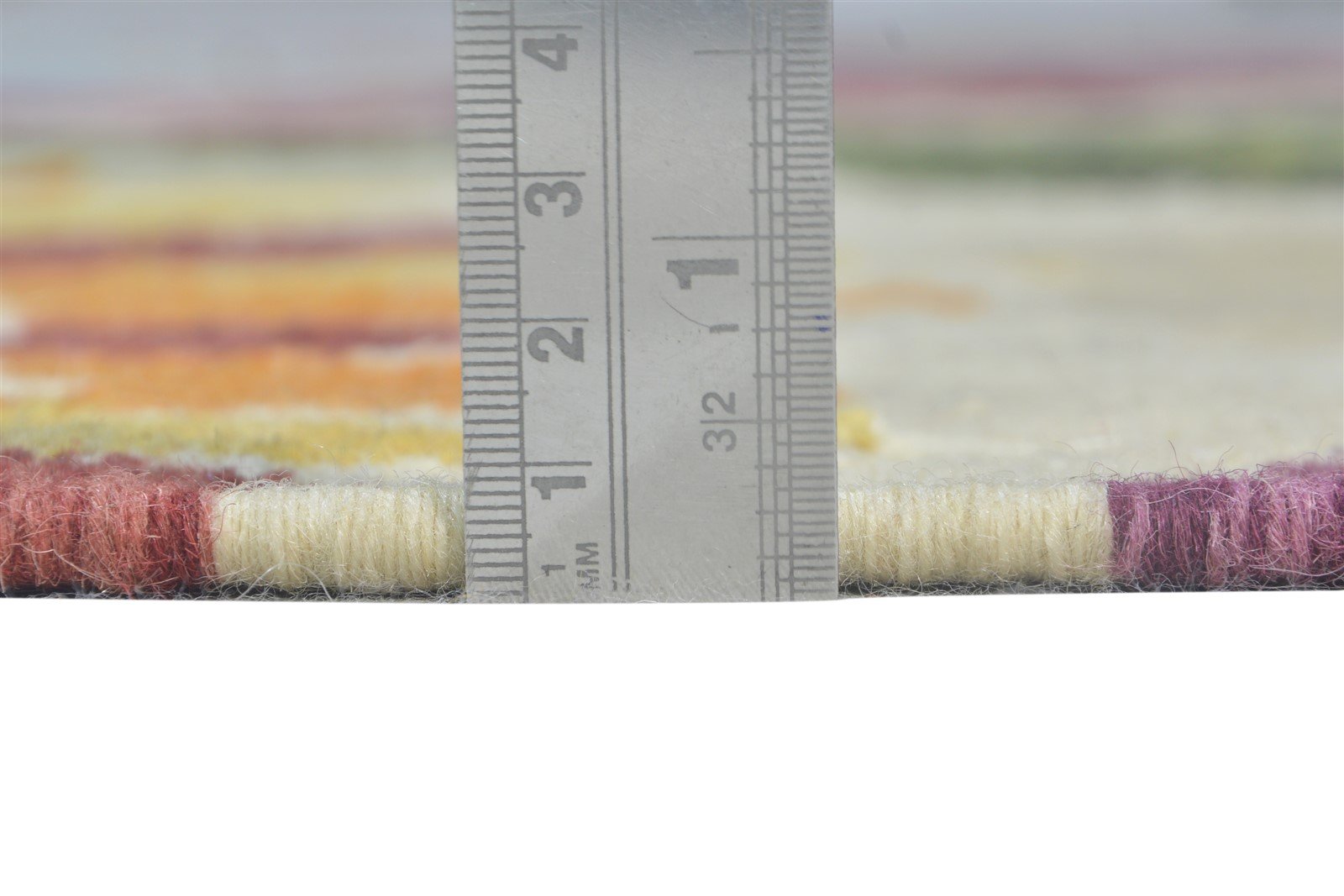 Cream Wool Rug 5' X 7' Modern Dhurrie French Floral Room Size Carpet 7865079857301