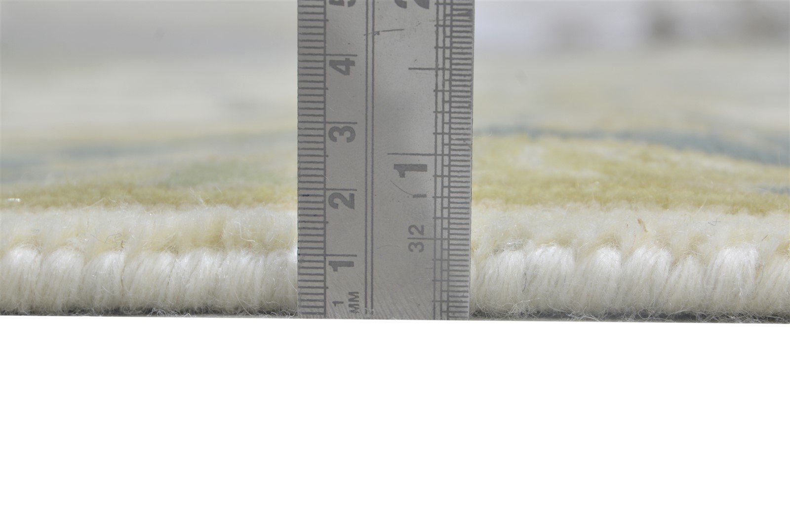 Cream Wool Rug 6' X 9' Persien Hand Knotted Oushak Oriental Room Size Carpet 7864323080341
