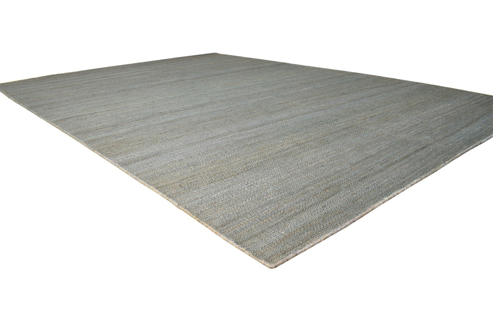 Dark Grey Jute Rug 8' X 11' Modern Hand Woven Scandinavian Solid Large Carpet 7864778522773