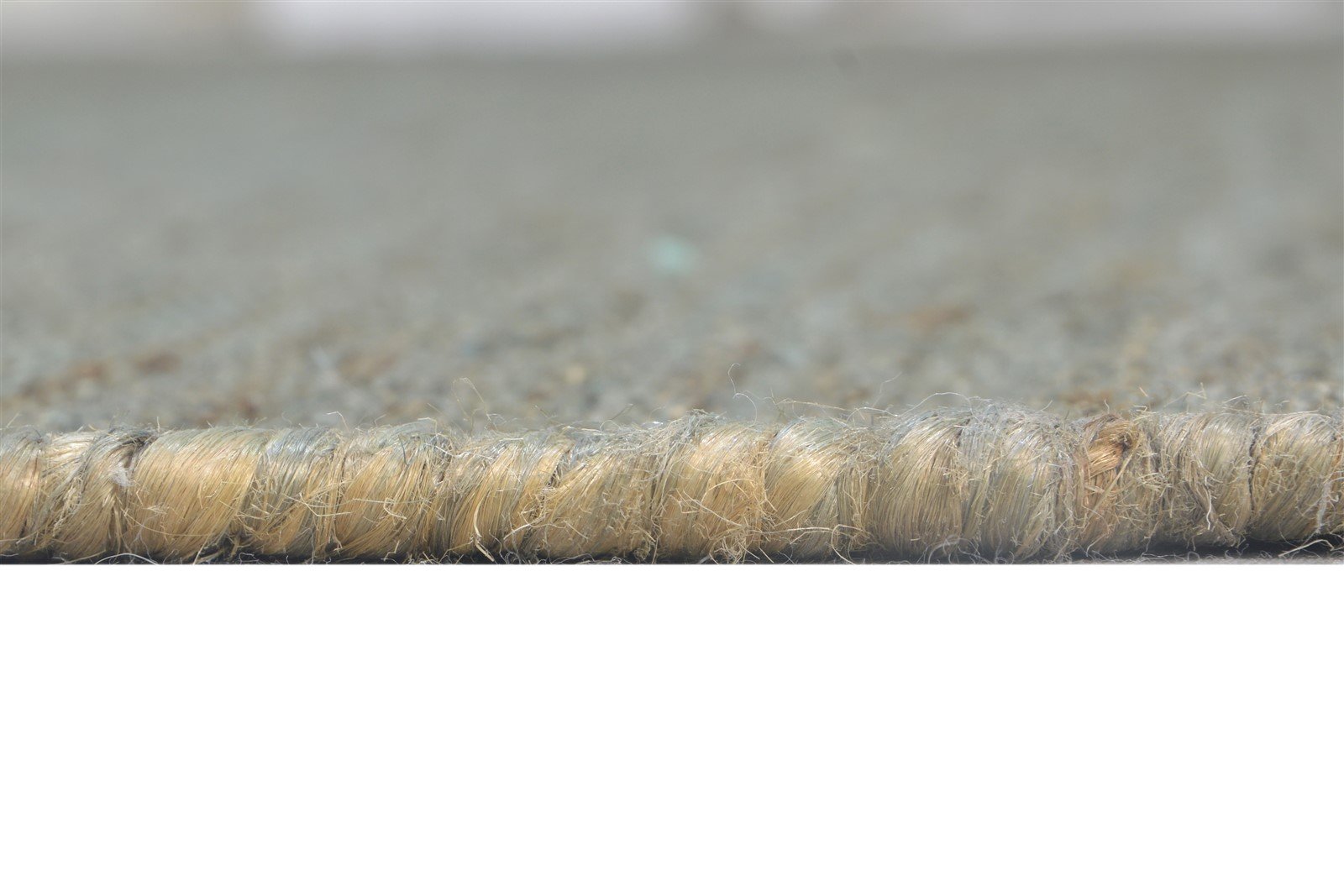 Dark Grey Jute Rug 8' X 11' Modern Hand Woven Scandinavian Solid Large Carpet 7864778522773