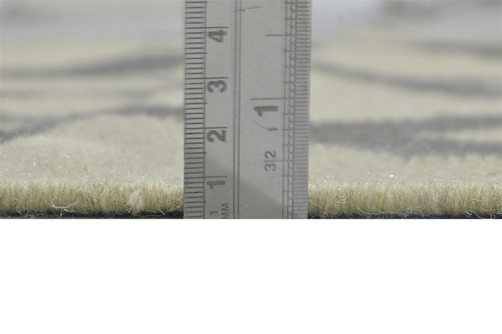 Dark Grey Wool Rug 5' X 7' Modern Dhurrie Moroccan Trellis Room Size Carpet 7864355651733
