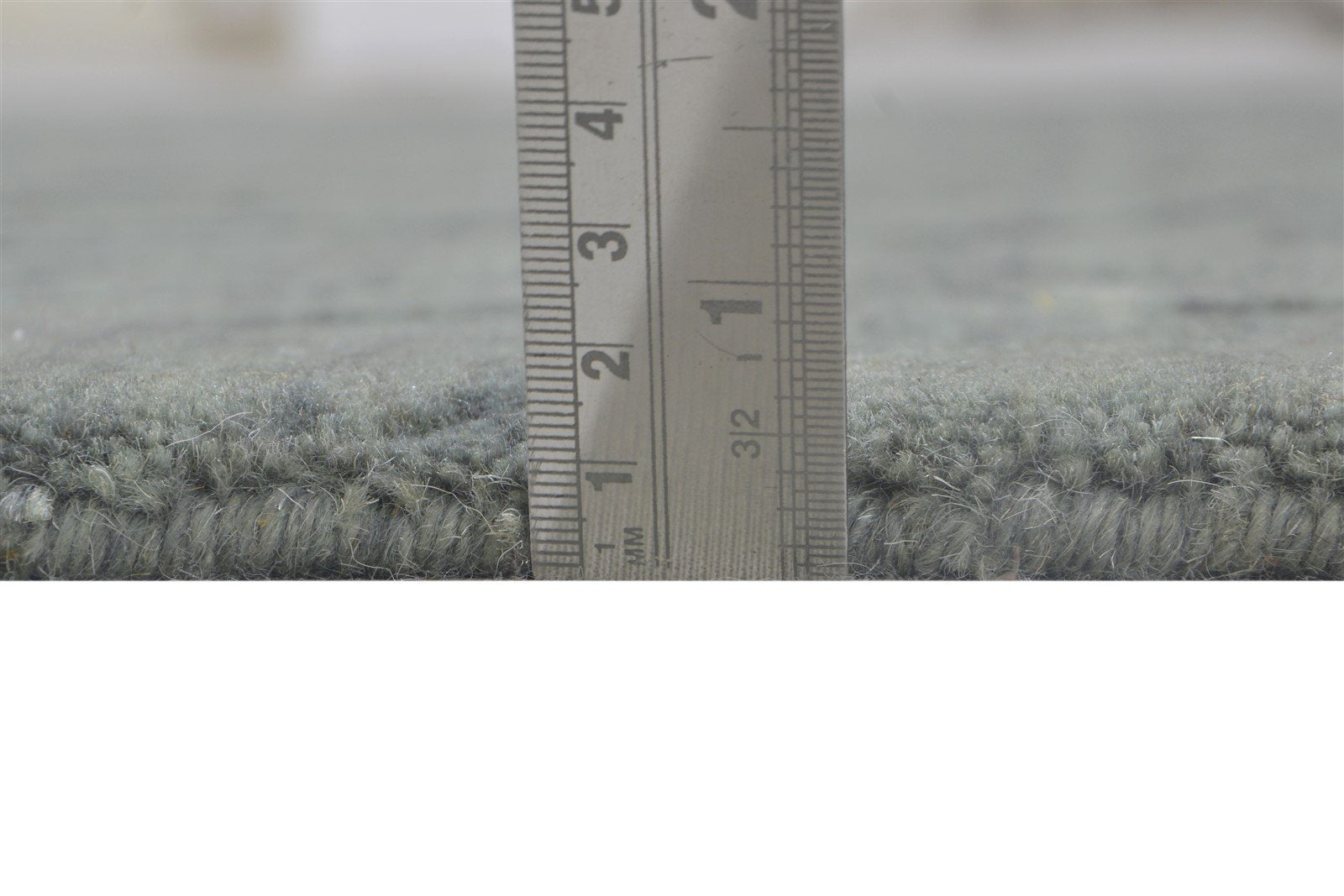 Dark Grey Wool Rug 5' X 8' Modern Handloom French Floral Room Size Carpet 7864428200085