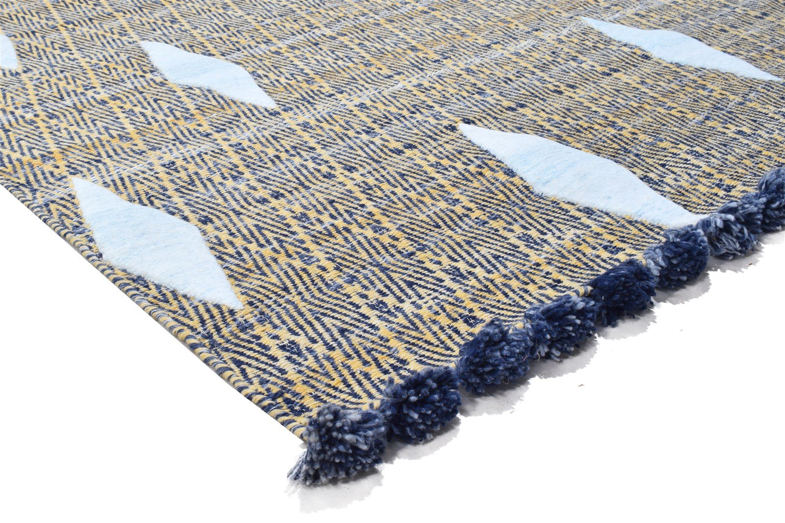 Deeanne Pet Yarn Brown Rug 5X8 Modern Jacquard Loom Moroccan Diamond 7864164974741