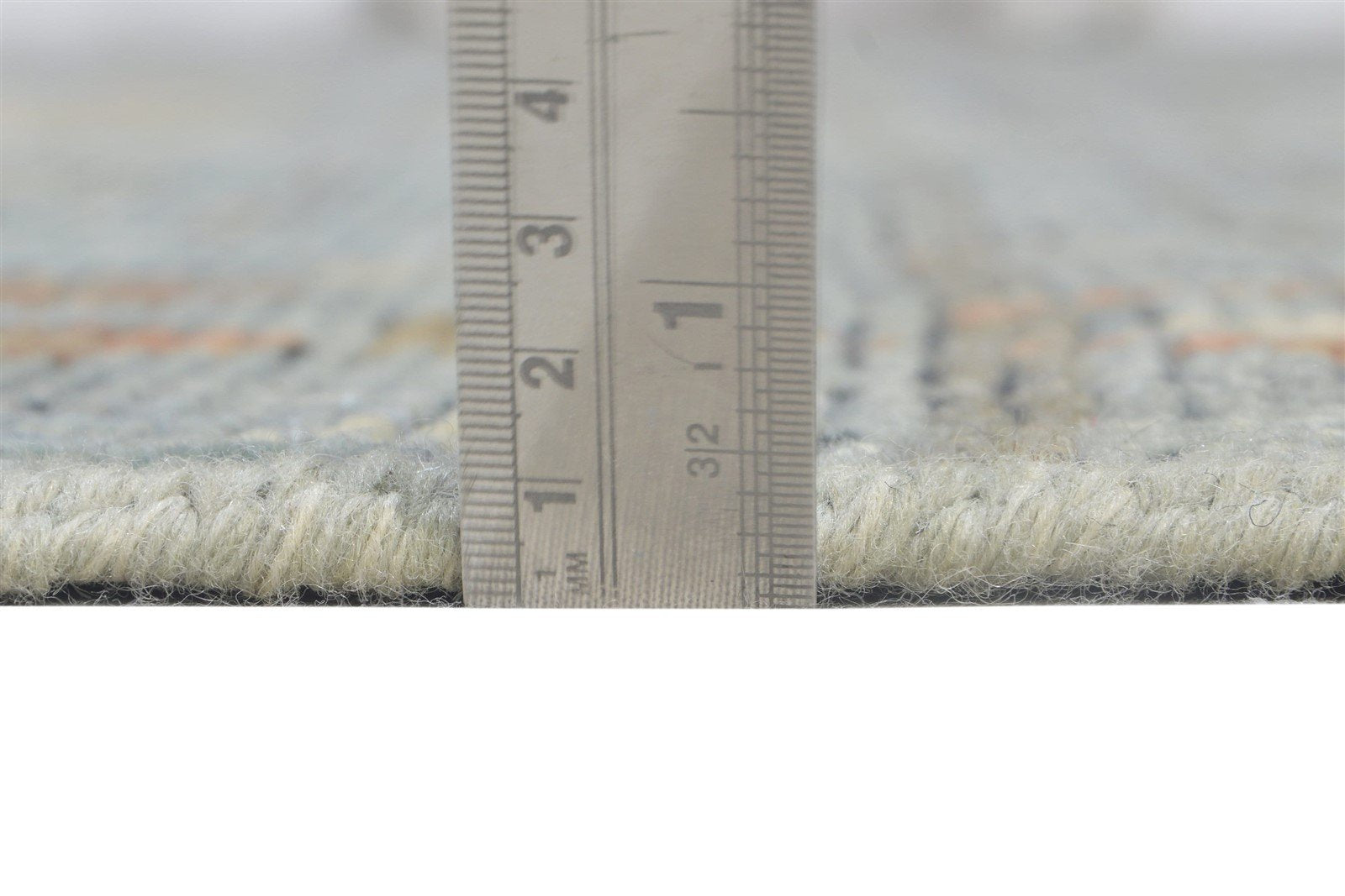 Dennis Wool Gray Hand-Knotted Oushak Persian Rug 8881898455189