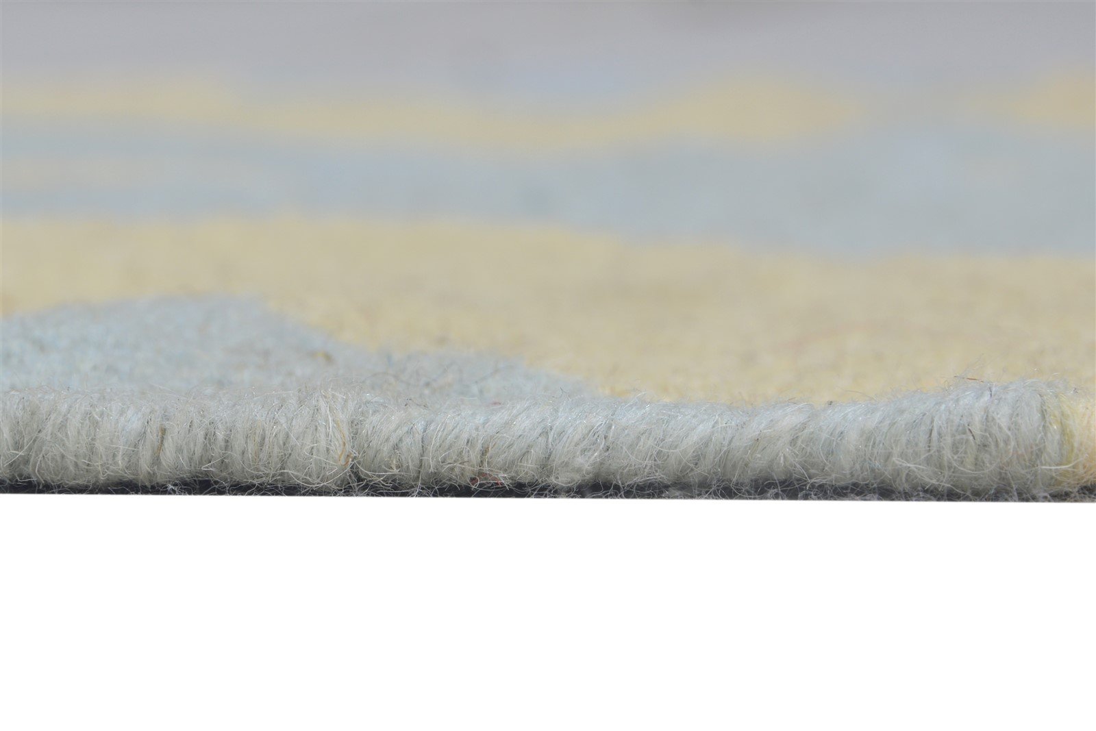 Dhurrie Beige Wool Rug 2'6 X 8' Modern Moroccan Diamond Small Runner 7864670421141