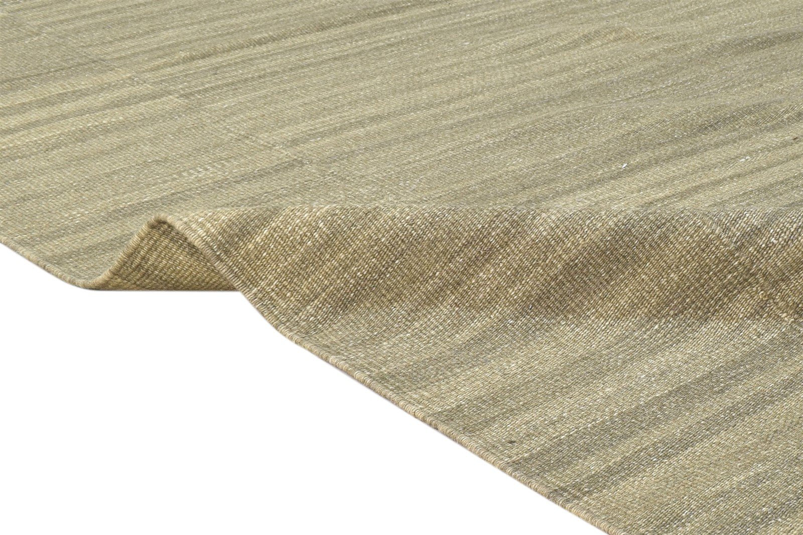 Dhurrie Brown Wool Rug 5' X 8' Modern Scandinavian Solid Room Size Carpet 7865192677525