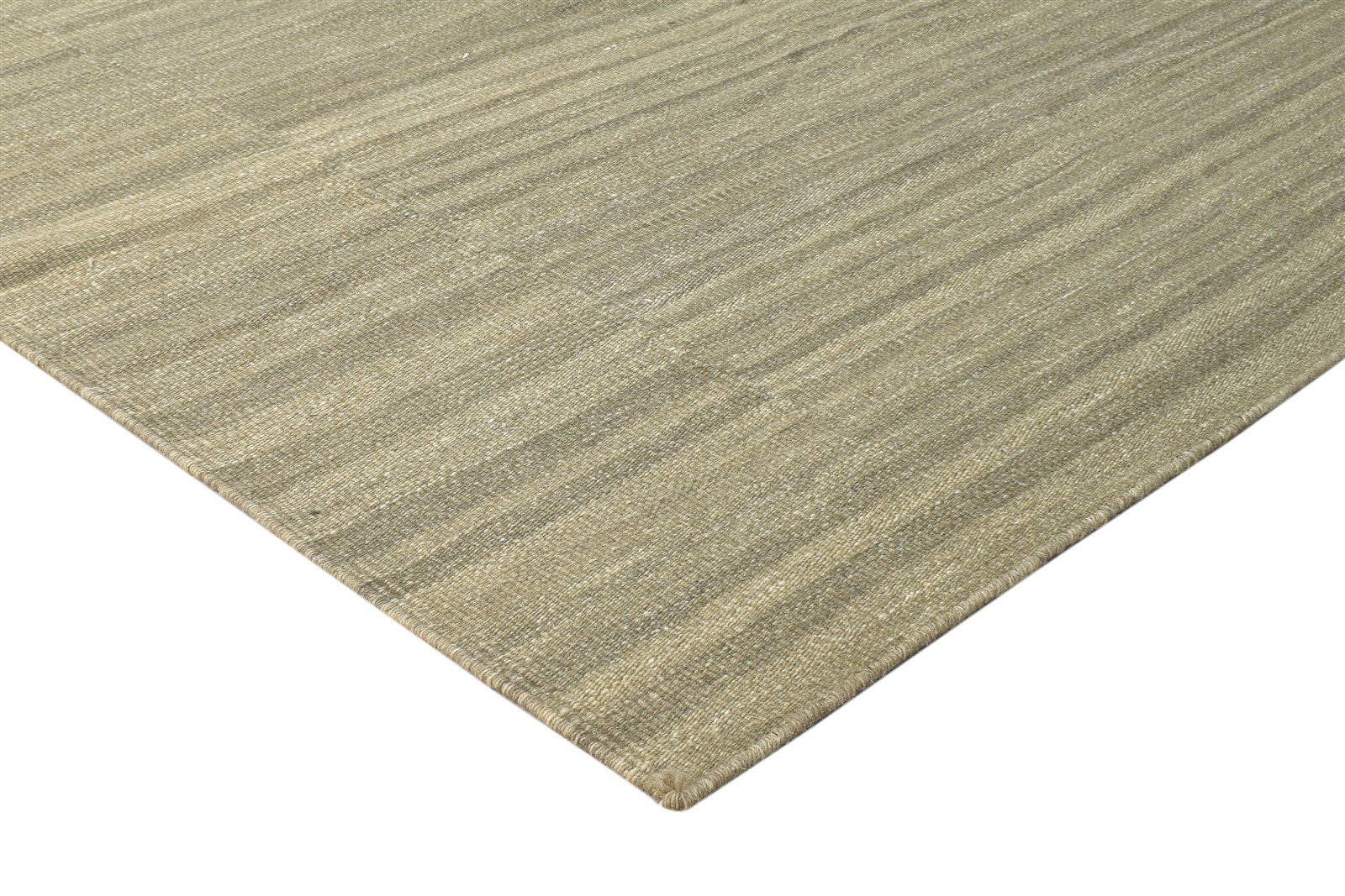 Dhurrie Brown Wool Rug 5' X 8' Modern Scandinavian Solid Room Size Carpet 7865192677525