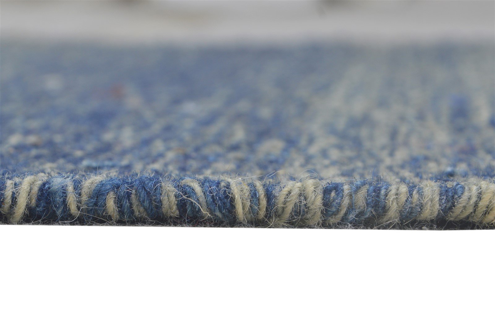 Dhurrie Grey Wool Rug 3' X 5' Modern Scandinavian Striped Room Size Carpet 7865169510549