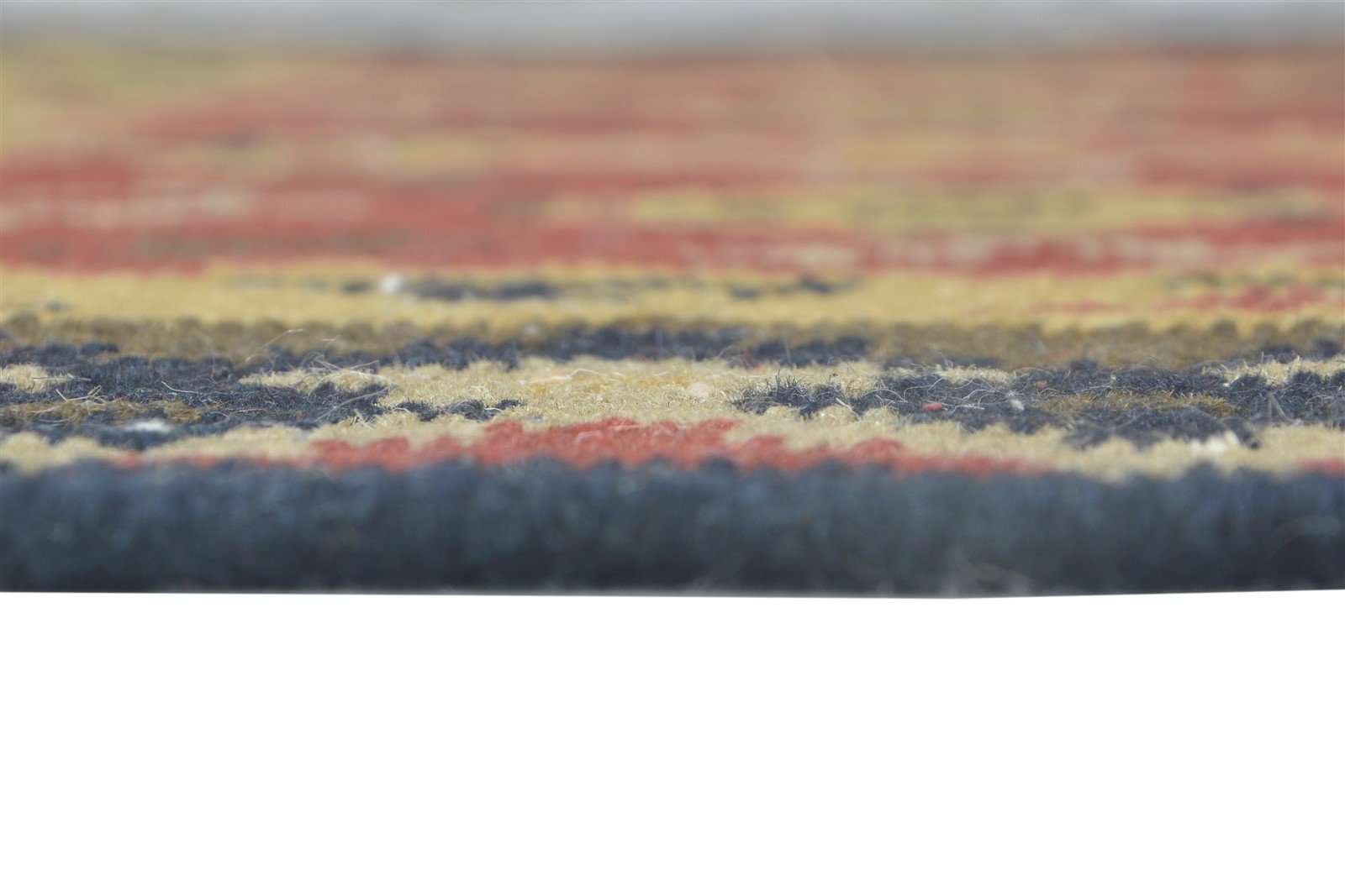 Dhurrie Rust Wool Rug 6' X 8' Southwestern American Tribal Room Size Carpet 7865050169493