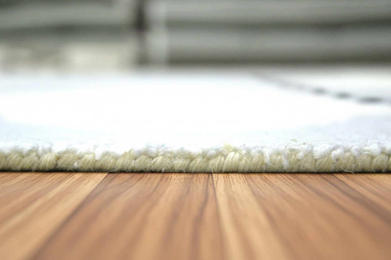 Dreamy Sky Blue & White Cloud Nursery Kids Area Rug for Nursery 9013474754709