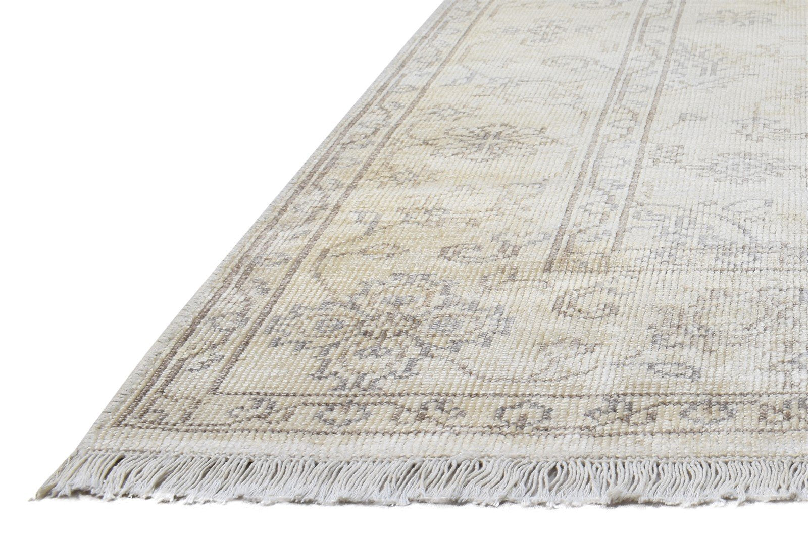 Geralda 6' X 8' Rug Silk Sage Persian Hand Knotted Kashan Oriental   7864801591445