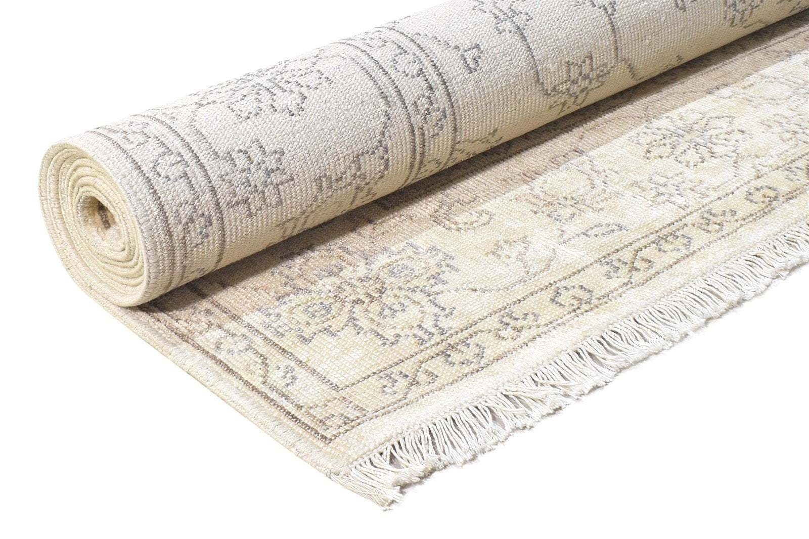 Geralda 6' X 8' Rug Silk Sage Persian Hand Knotted Kashan Oriental   7864801591445