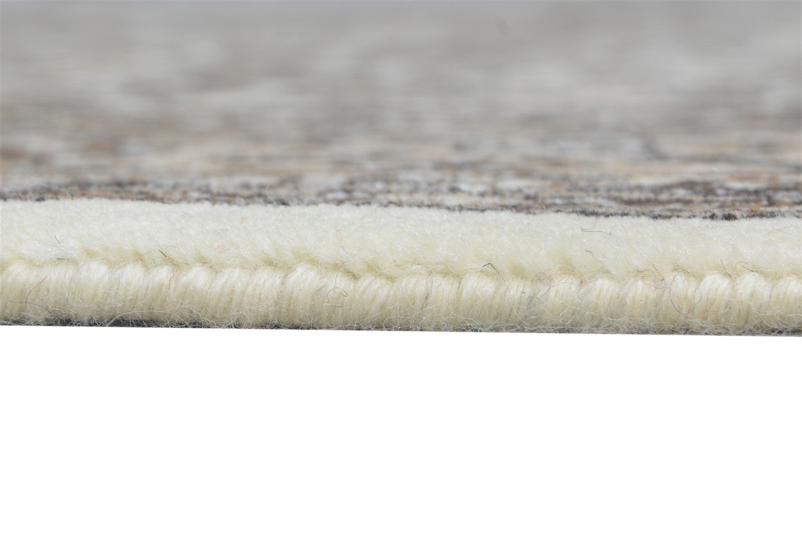 Gert Wool Cream Rug 5' X 8' Persien Hand Knotted Kashan Oriental 7865128779925