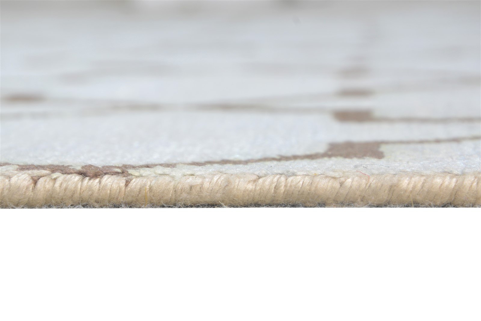 Gloria Hand Knotted Blue Silk Rug 6' X 9' Modern Moroccan Scroll Tile 7865094668437