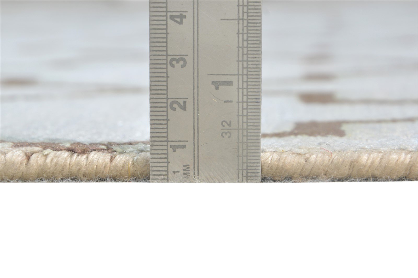 Gloria Hand Knotted Blue Silk Rug 6' X 9' Modern Moroccan Scroll Tile 7865094668437