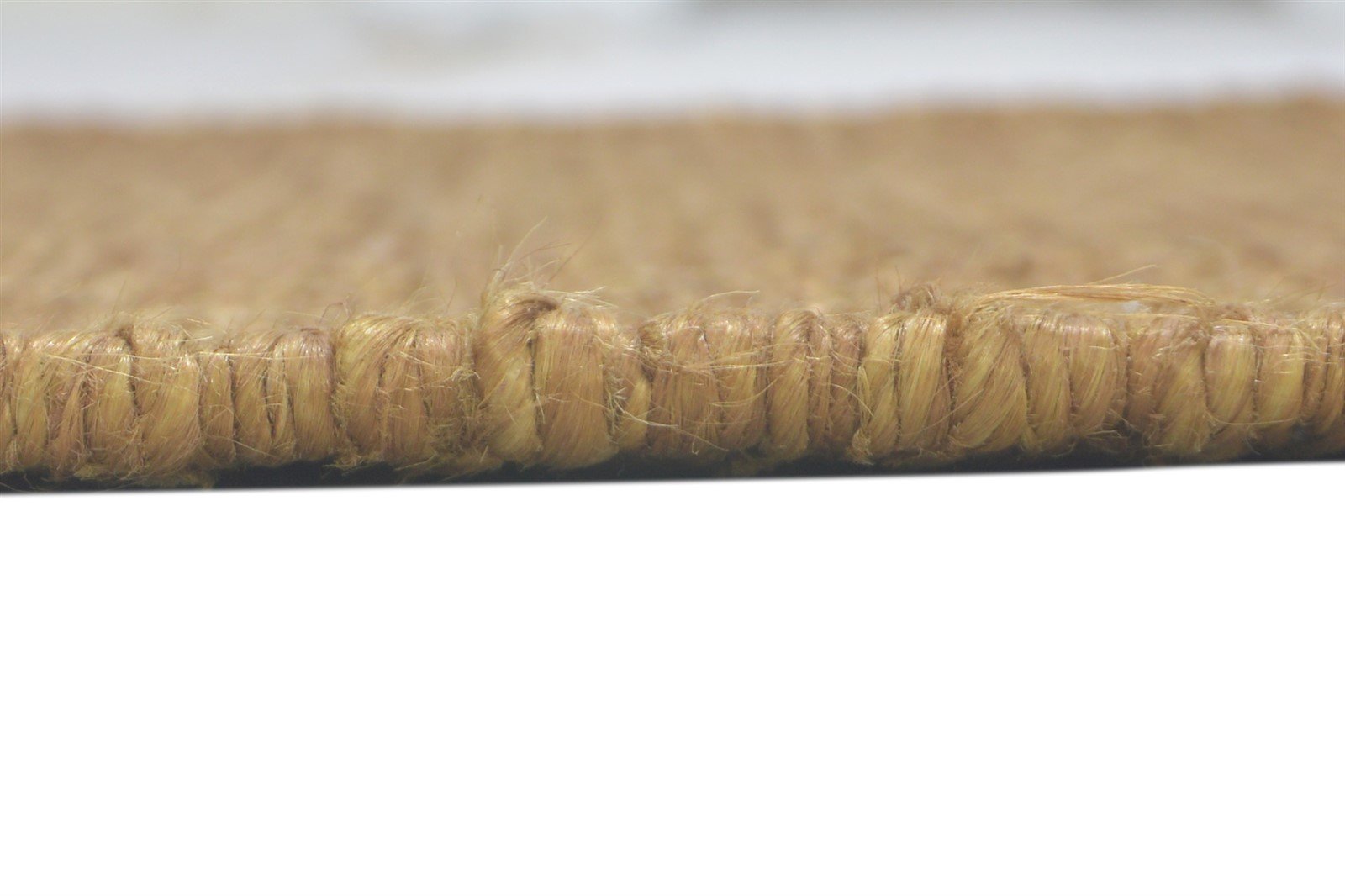Gold Jute Rug 2' X 3' Modern Hand Knotted Scandinavian Solid Small Carpet 7860703002773