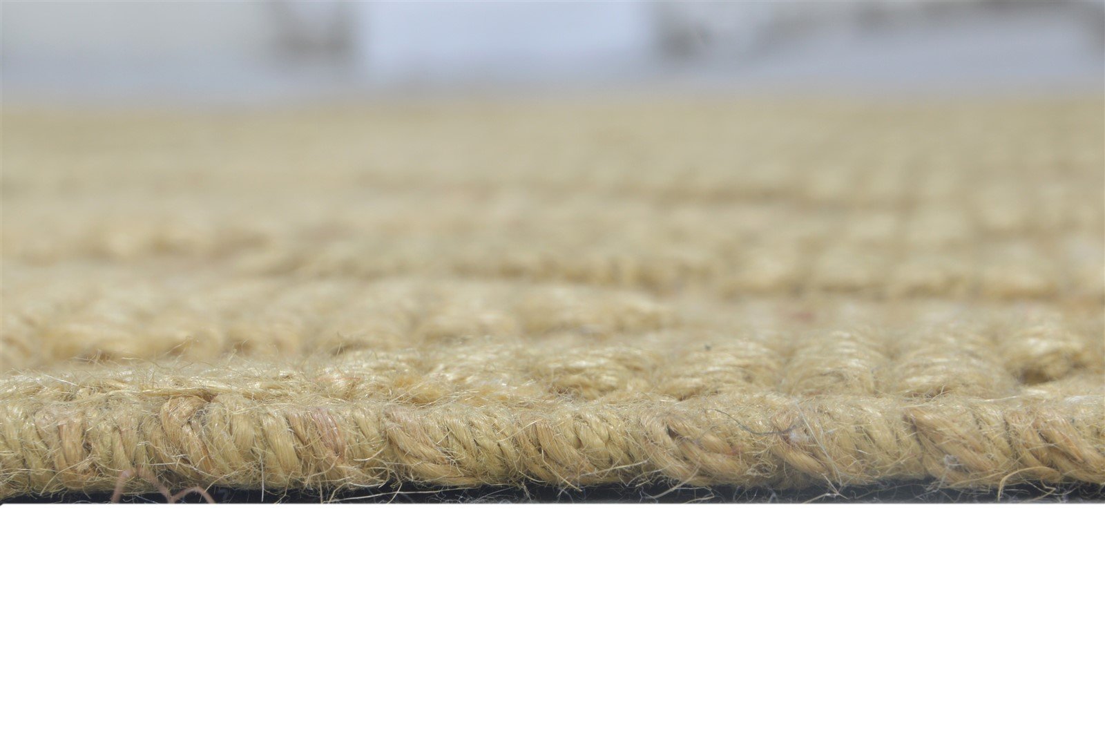 Gold Jute Rug 5' X 7' Modern Dhurrie Scandinavian Damask Room Size Carpet 7864488362133