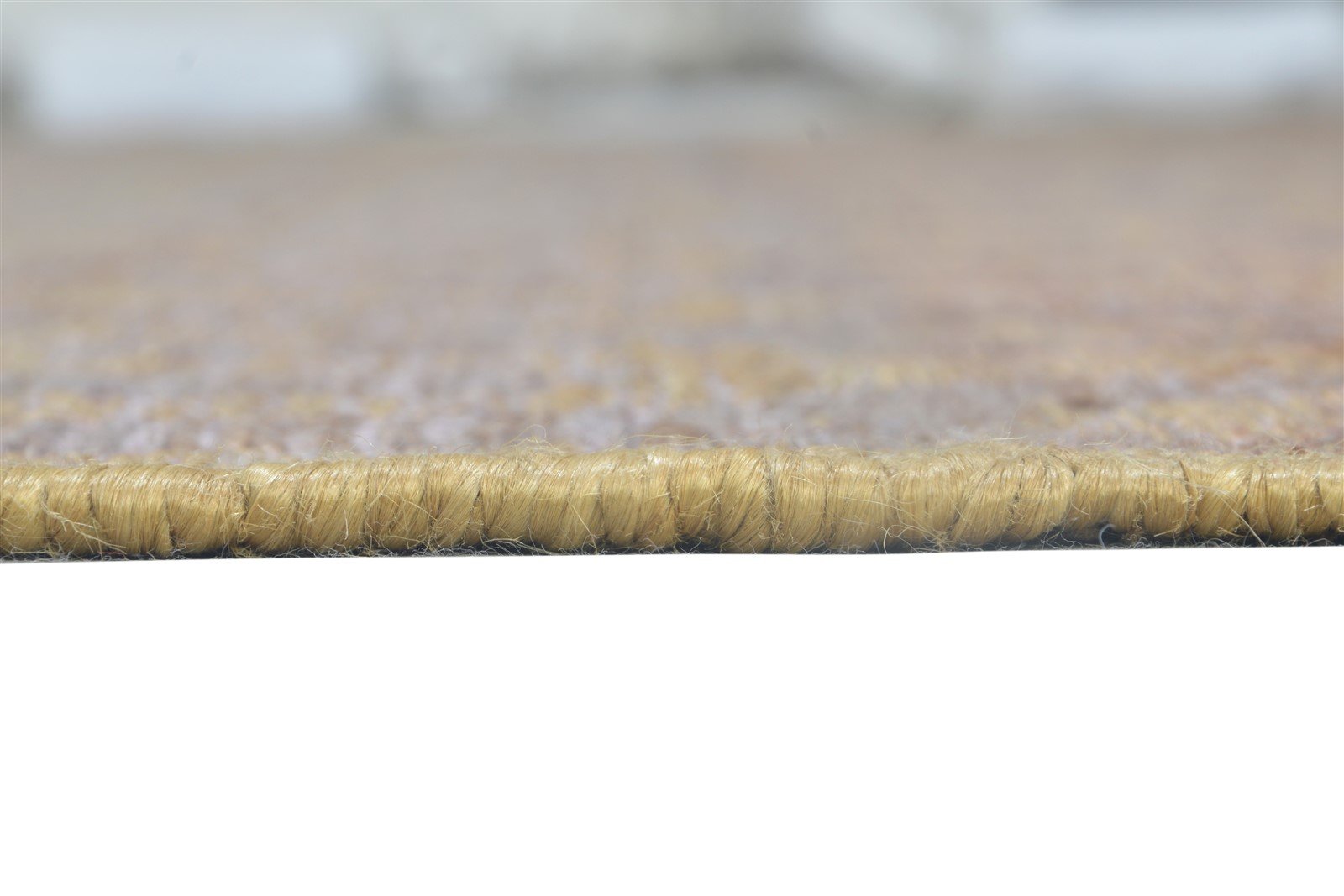 Gold Jute Rug 9' X 12' Modern Hand Woven Scandinavian Chevron Large Carpet 7864805916821