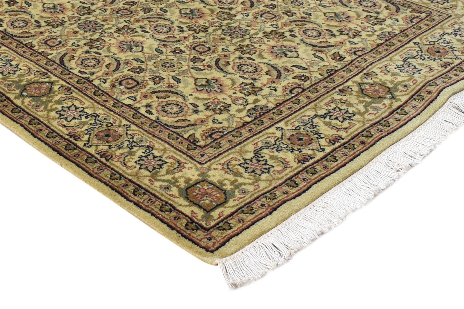 Green Wool Rug 3' X 5' Persian Hand Knotted Bijar Oriental Small Carpet 7864647516309