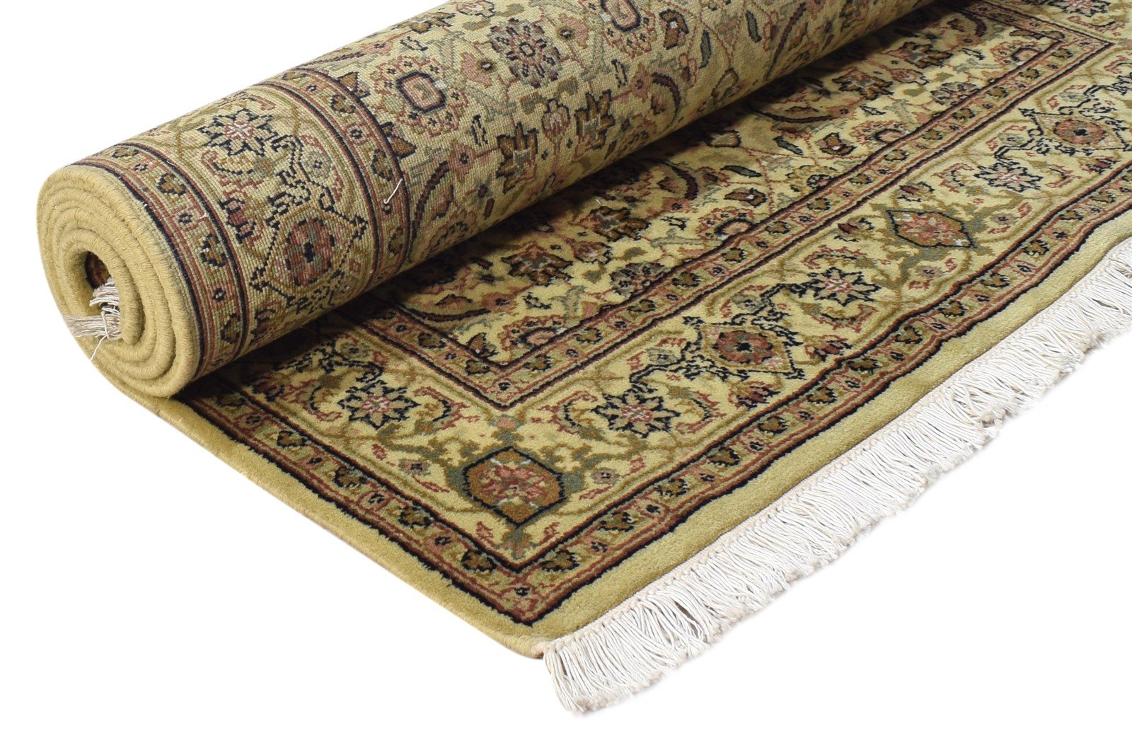 Green Wool Rug 3' X 5' Persian Hand Knotted Bijar Oriental Small Carpet 7864647516309
