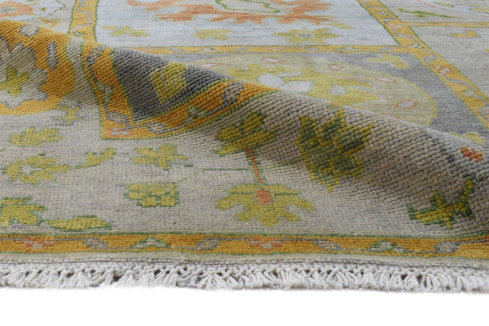 Green Wool Rug 8' X 10' Persian Hand Knotted Bakhtiari Oriental Large Carpet 7864624840853