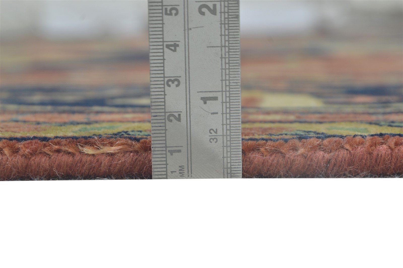 Greenwich Heriz Wool Rug Red Area Rug Persian Hand Knotted 8620210716821
