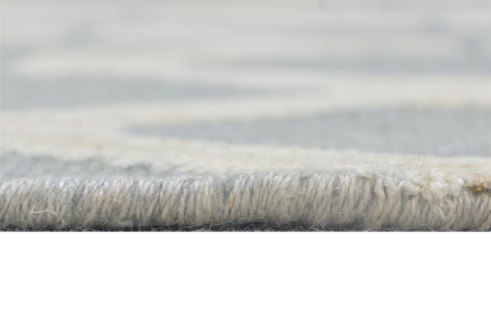 Grey Linen Rug 5' X 8' Modern Hand Knotted Moroccan Trellis Room Size Carpet 7864894423189