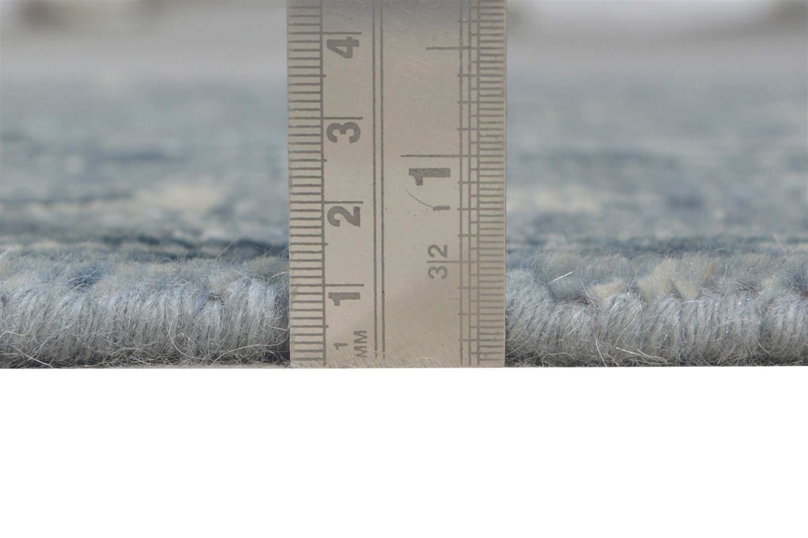 Grey New Zealand Wool Rug 3X4 Persian Hand Knotted Oushak Oriental Small Carpet 7865179406485