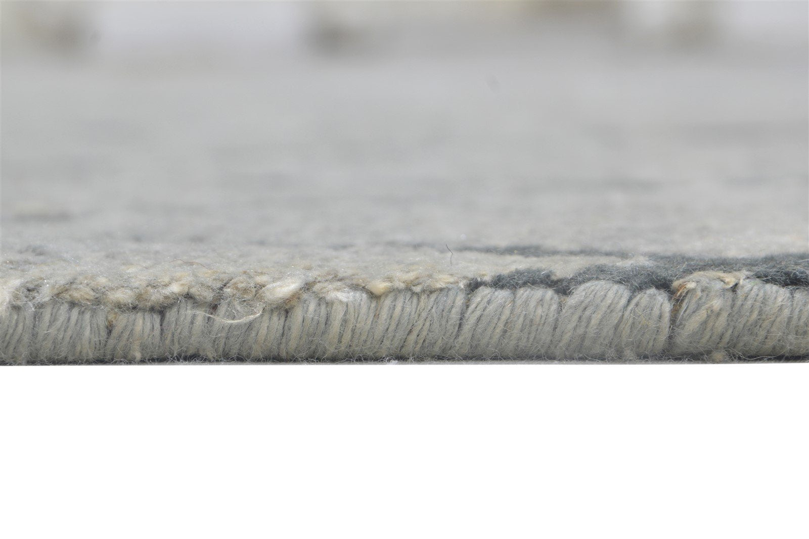 Grey Silk Rug 5' X 7' Modern Hand Knotted Moroccan Diamond Room Size Carpet 7864226644117