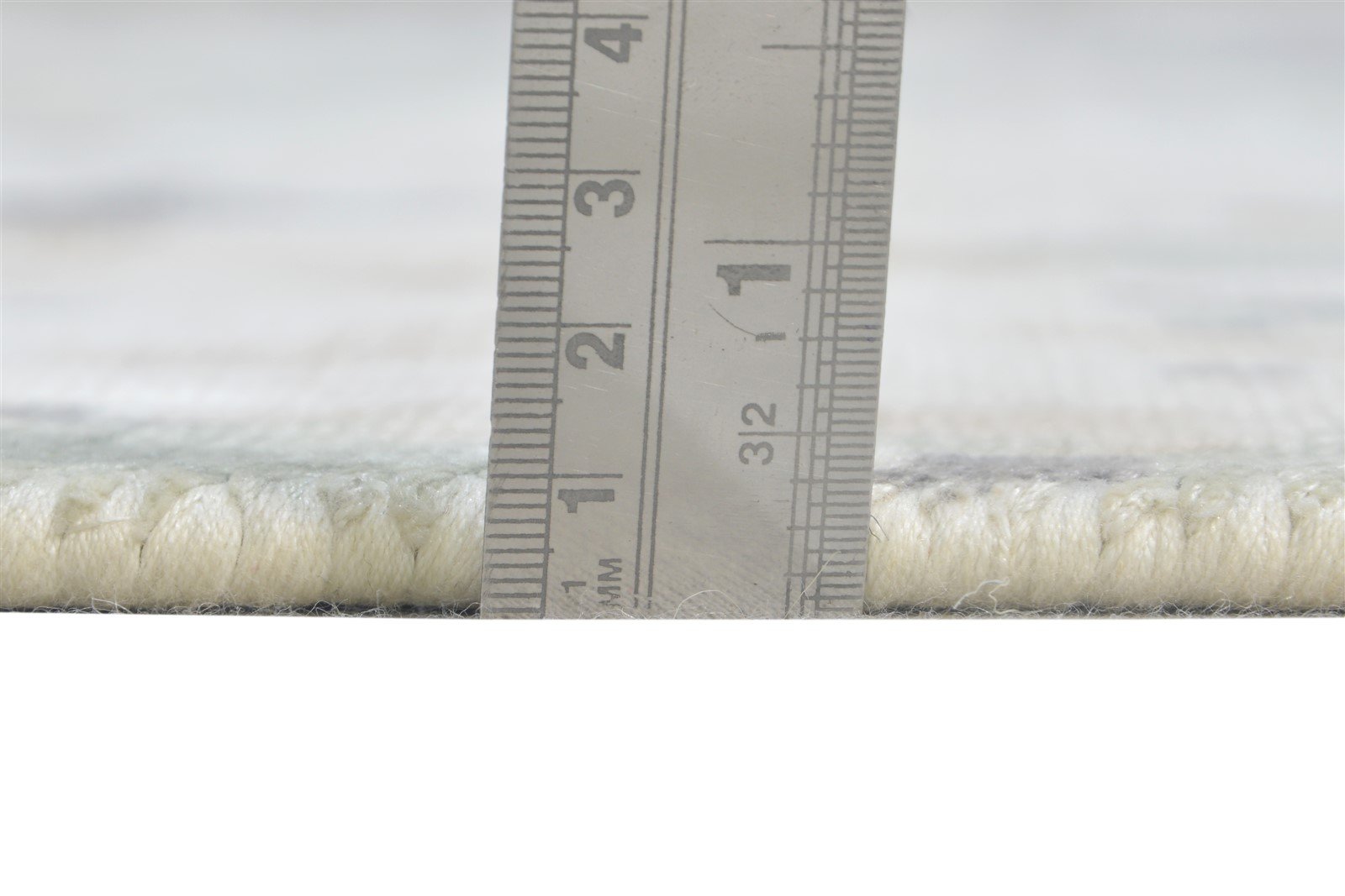 Grey Silk Rug 5' X 8' Modern Handloom Scandinavian Abstract Room Size Carpet 7865140609173