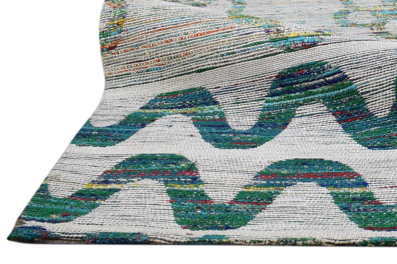 Grey Silk Rug 5' X 8' Modern Jacquard Loom Scandinavian Floral Room Size Carpet 7860700283029
